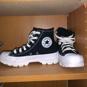 Converse platform high tops